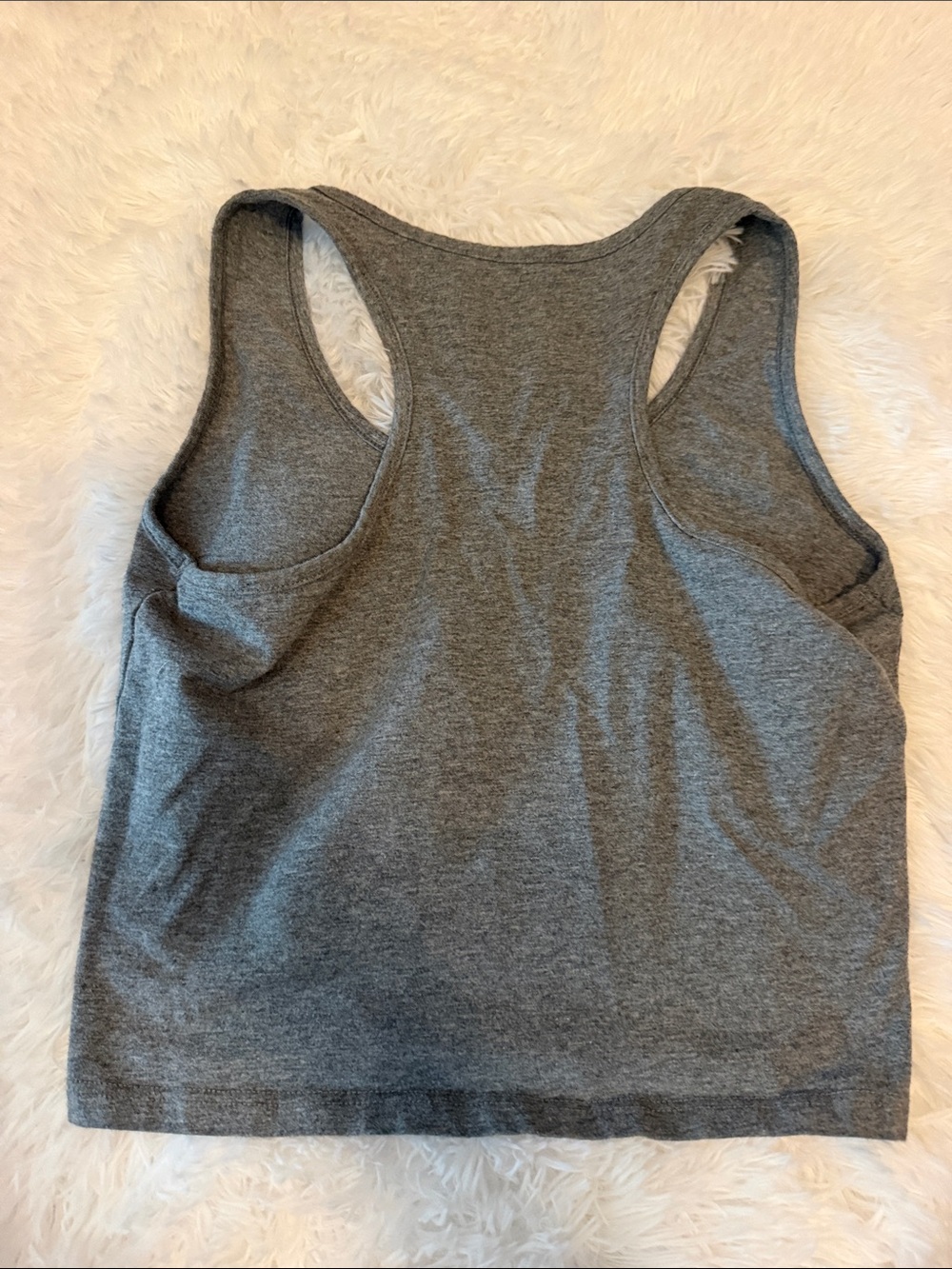 Gray Racerback Tank Top - Women - Picture 3 of 3